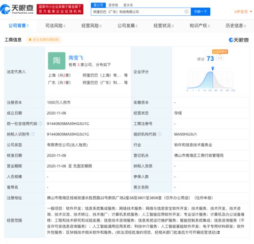 阿里巴巴在廣東成立新公司，積極布局區塊鏈技術領域